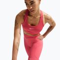 Reggiseno sportivo Nike Swoosh Medium Support sea coral/white 4