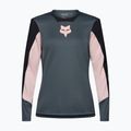 Longsleeve da ciclismo da donna Fox Racing Defend Creation LS deep cobalt