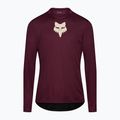Longsleeve da ciclismo da uomo Fox Racing Ranger Fox Head LS dark maroon 5