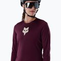 Longsleeve da ciclismo da donna Fox Racing Ranger Fox Head LS dark maroon 3