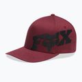 Cappellino con visiera da uomo Fox Racing Fox Head X Flexfit dark maroon 3