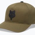 Cappellino con visiera da uomo Fox Racing Fox Head Subframe Snapback olive green 3
