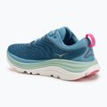 Scarpe da corsa da donna HOKA Gaviota 5 blu alpino/jadeite 3
