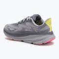 Scarpe da corsa da donna HOKA Clifton 9 GTXgrey skies/foggy green 3