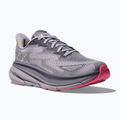 Scarpe da corsa da donna HOKA Clifton 9 GTXgrey skies/foggy green