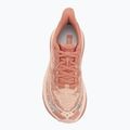 Scarpe da corsa da donna HOKA Stinson 7 blush/rose latte 5