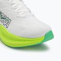 Scarpe da corsa da uomo HOKA Mach 6 bianco/neon lime 7