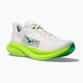 Scarpe da corsa da uomo HOKA Mach 6 bianco/neon lime