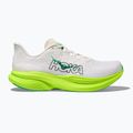 Scarpe da corsa da uomo HOKA Mach 6 bianco/neon lime 2