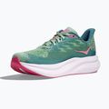 Scarpe da corsa da donna HOKA Mach 6 jadeite/blu alpino 4