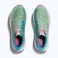 Scarpe da corsa da donna HOKA Mach 6 jadeite/blu alpino 8