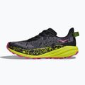 Scarpe da corsa da donna HOKA Speedgoat 6 nero/rosa neon 3