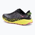 Scarpe da corsa da donna HOKA Speedgoat 6 nero/rosa neon 3