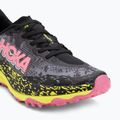 Scarpe da corsa da donna HOKA Speedgoat 6 nero/rosa neon 7