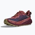 Scarpe da corsa da donna HOKA Speedgoat 6 rouge/black cherry 4