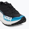 Scarpe da corsa da uomo Hoka Mafate X nero/azzurro cielo 7