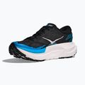 Scarpe da corsa da uomo Hoka Mafate X nero/azzurro cielo 4