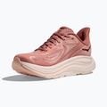 Scarpe da corsa da donna HOKA Clifton 10 blush/rose latte 4