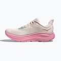 Scarpe da corsa da donna HOKA Clifton 10 rosa crema/rosa secco 3