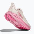 Scarpe da corsa da donna HOKA Clifton 10 rosa crema/rosa secco 5
