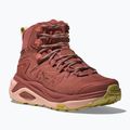 Scarpe da trekking da donna HOKA Kaha 3 GTX rouge/rose latte 8