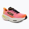 Scarpe scarpe da corsa donna Hoka Mach X 3 neon rose/neon tangerine
