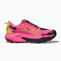 Scarpe da corsa da uomo HOKA Mafate 5 rosa neon/nero 2