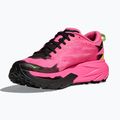 Scarpe da corsa da uomo HOKA Mafate 5 rosa neon/nero 4