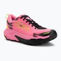 Scarpe da corsa da uomo HOKA Mafate 5 rosa neon/nero