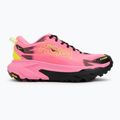 Scarpe da corsa da uomo HOKA Mafate 5 rosa neon/nero 2