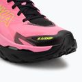 Scarpe da corsa da uomo HOKA Mafate 5 rosa neon/nero 7