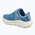 Scarpe da corsa per bambini HOKA Clifton 10 alpine blue/foggy night 3