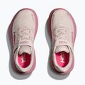 HOKA Clifton 10 crema rosa/rosa secca, scarpe da corsa per bambini 15