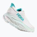 Scarpe da corsa da donna HOKA Clifton 10 bianco/rosa elettrico 4