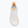Scarpe da corsa da donna HOKA Clifton 10 bianco/rosa elettrico 5