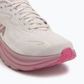 Scarpe da corsa da donna HOKA Clifton 10 Wide rose cream/dried rose 7
