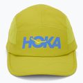Cappellino con visiera HOKA Run verde pisello 2