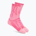 Calzini HOKA Clifton Crew Run electric rose