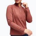 Felpa da running da donna HOKA GlideTech Quarter Zip rouge 4