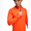 Felpa da corsa HOKA GlideTech Quarter Zip lava da uomo 4
