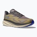 Scarpe da corsa uomo HOKA Clifton 9 GTX gravel/eggshell