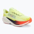 Scarpe da corsa donna Hoka Mach X 3 Nneon yuzu/squid ink