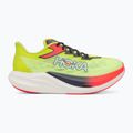 Scarpe da corsa HOKA Rocket X 3 neon yuzu/squid ink 2
