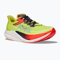 Scarpe da corsa HOKA Rocket X 3 neon yuzu/squid ink