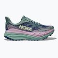 Scarpe da corsa da donna HOKA Stinson 7 rosemary/fragrant lilac 3