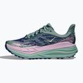 Scarpe da corsa da donna HOKA Stinson 7 rosemary/fragrant lilac 4