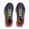 Scarpe da corsa da donna HOKA Tecton X 3 squid ink/neon lame 14