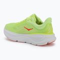Scarpe da corsa donna HOKA Bondi 9 neon yuzu/sunlight 3