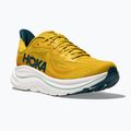 Scarpe da corsa da uomo HOKA Clifton 10 yellow gold/tidal wave