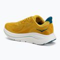 Scarpe da corsa da uomo HOKA Clifton 10 yellow gold/tidal wave 3